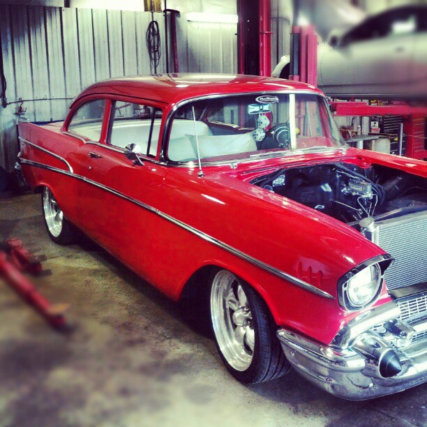 1957 Chevy getting an ATD 4L80 swap and a motor swap image